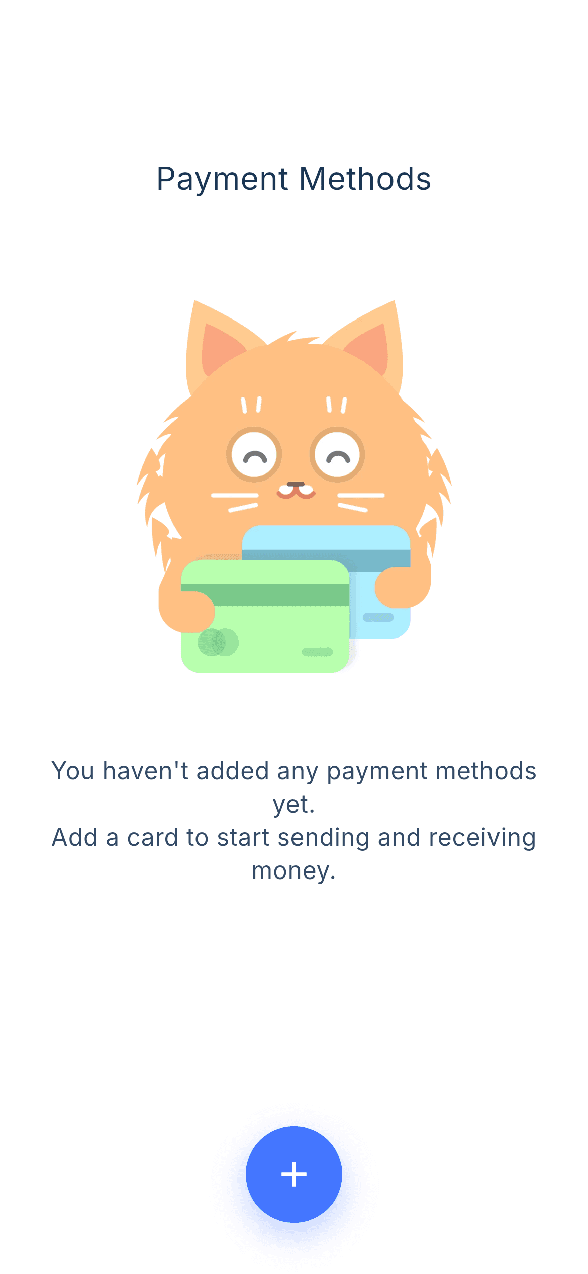 Empty Wallet — Empty States Flutter UI screen