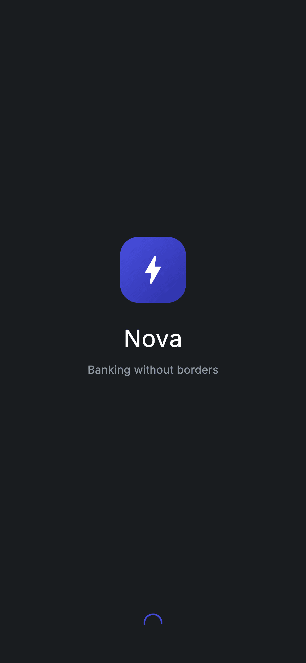 Fintech · Splash — Fintech Flutter screen